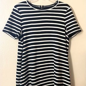 Kate Spade Striped T-Shirt Pocket Dress